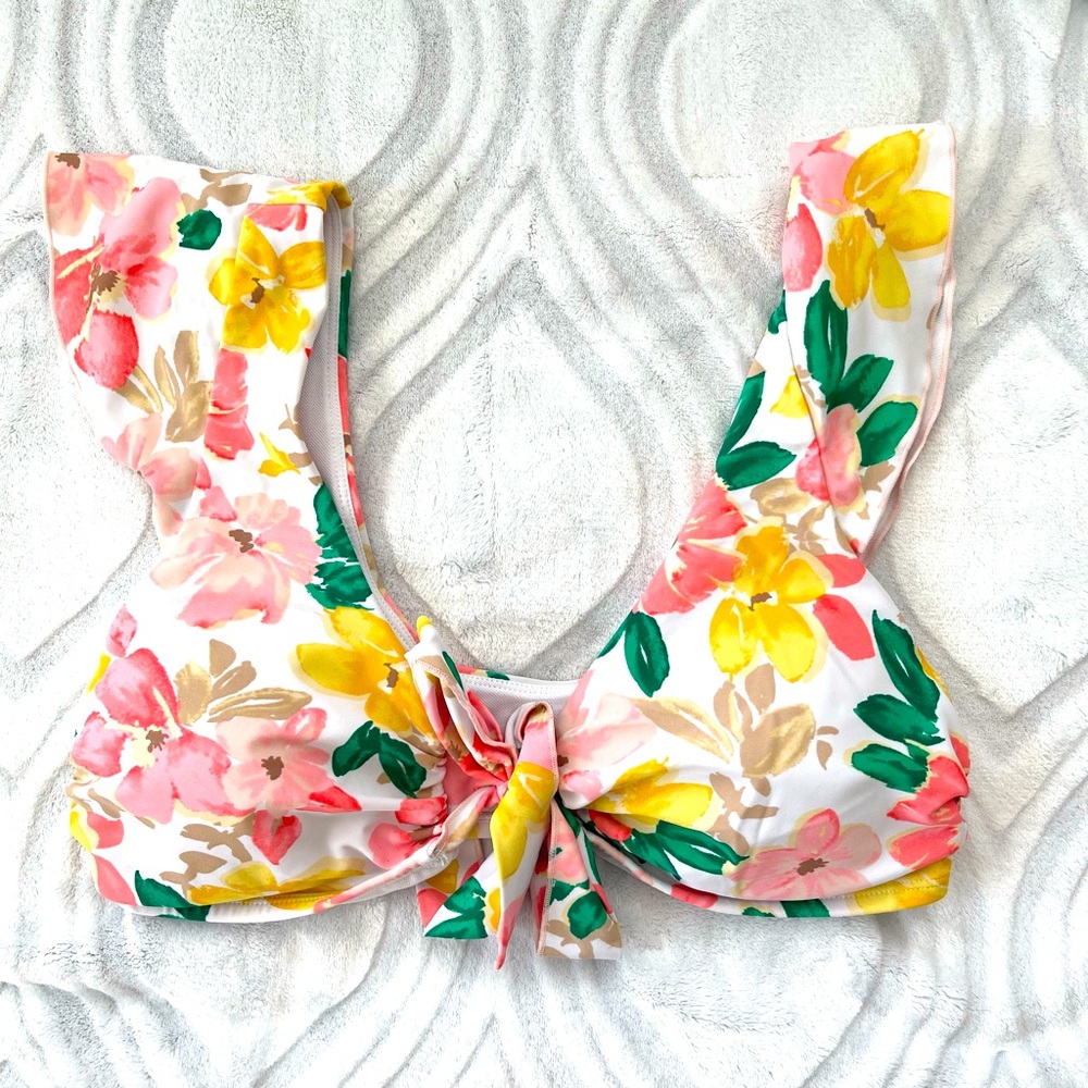 Floral Bikini Top